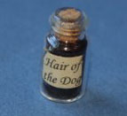 Dollhouse Miniature Hair Of The Dog